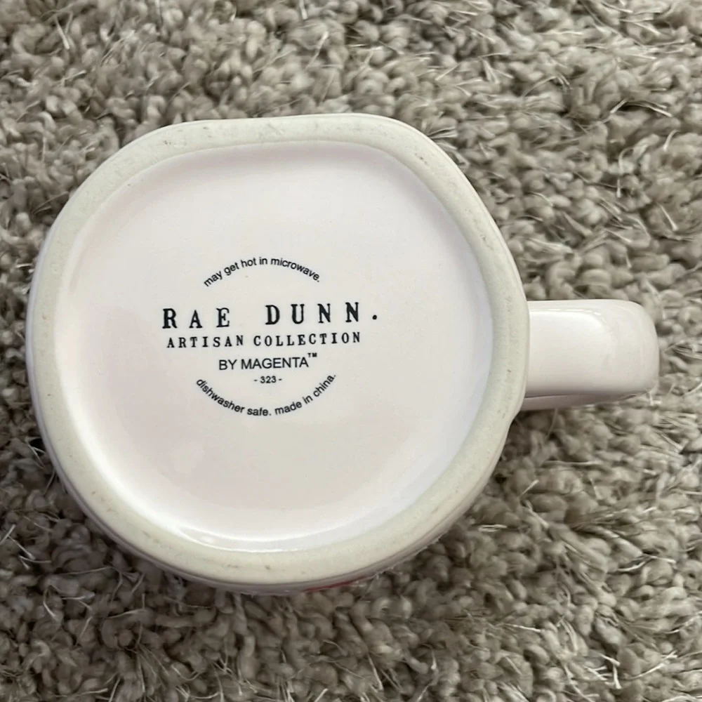 New RAE DUNN senorita mug coffee tea cup español Spanish